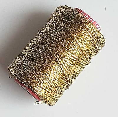Vardha Viscose Metallic Thread is a superior 12 strand lurex, Neem Zari