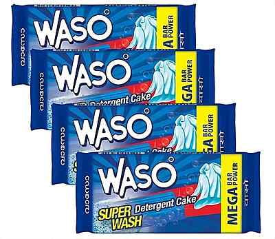 Waso | Super Wash Detergent Cake | 150G | 4Pack Waso | Super Wash Detergent Cake | 150G | 4Pack