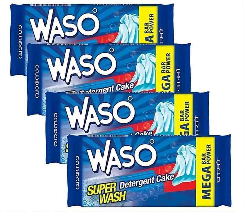 Waso | Super Wash Detergent Cake | 150G | 4Pack Waso | Super Wash Detergent Cake | 150G | 4Pack