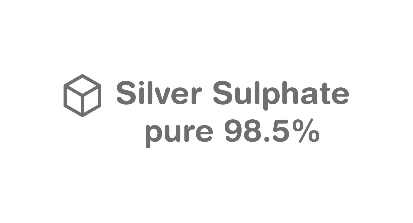 Silver Sulphate 10gm pure 98.5% SRL