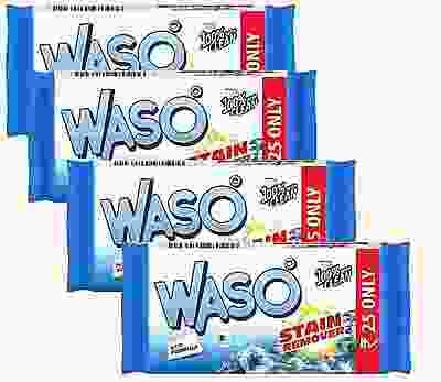 Waso | Stain Remover | Detergent Cake | 250G | 4 Pack Waso | Stain Remover | Detergent Cake | 250G | 4 Pack