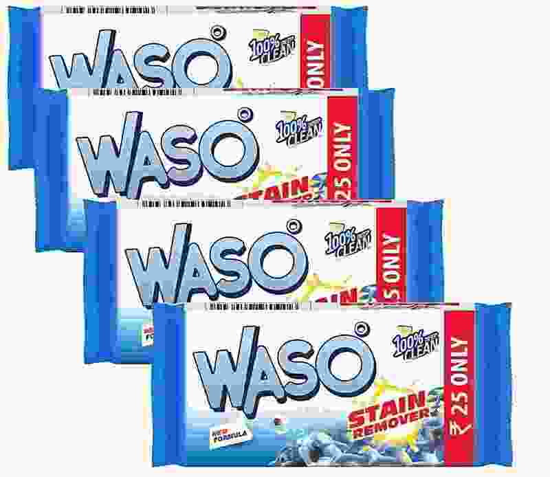 Waso | Stain Remover | Detergent Cake | 250G | 4 Pack Waso | Stain Remover | Detergent Cake | 250G | 4 Pack