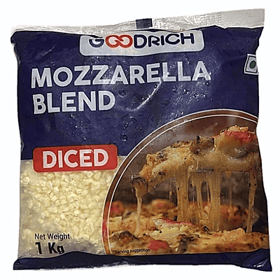 Goodrich - Mozzarella Blend Diced 1 Kg