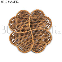 Flower Platter Basket with Compartments