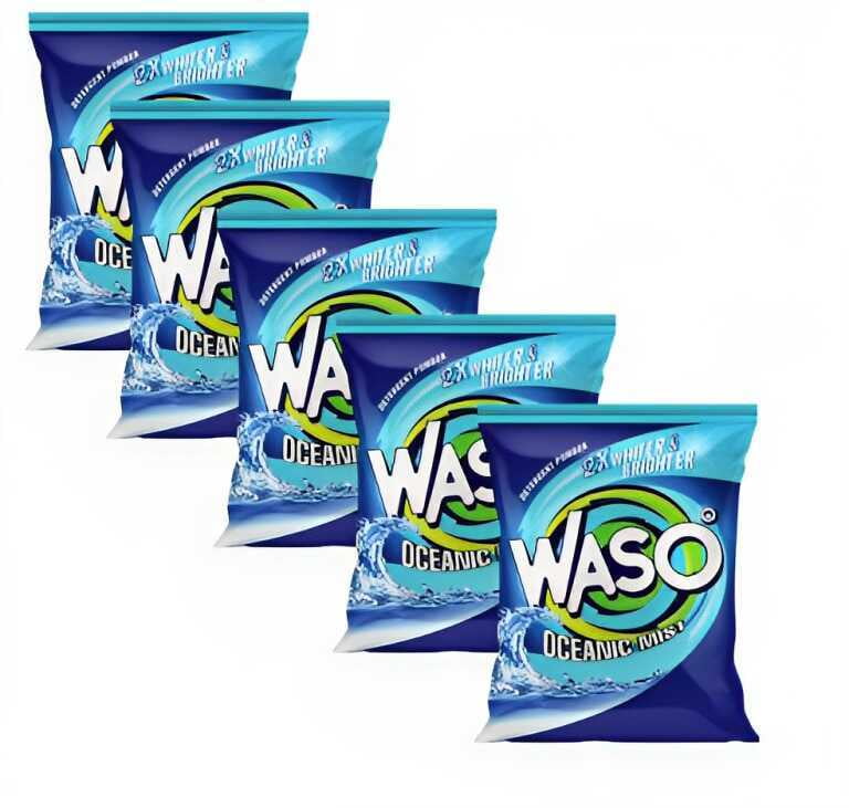 WASO | Oceanic Mist Detergent Powder | 120G |5 Pack WASO | Oceanic Mist Detergent Powder | 120G |5 Pack