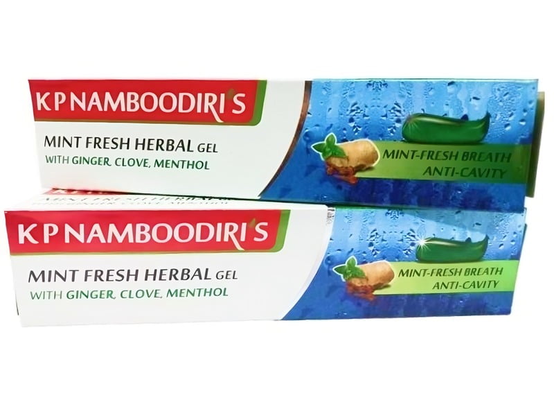 KP Namboodiris Herbal Gel With GINGER,CLOVE,MENTHOL(150G)2 PACK KP Namboodiris Herbal Gel With GINGER,CLOVE,MENTHOL(150G)2 PACK
