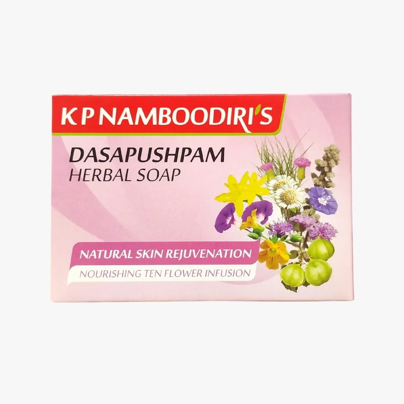 KP Namboodiri Dhasapusaham Soap 75 gm 4pack KP Namboodiri Dhasapusaham Soap 75 gm 4pack