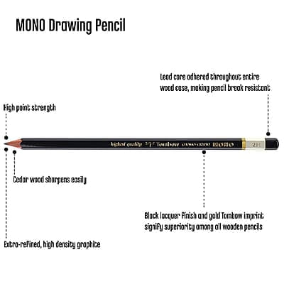 Tombow Mono Graphite Drawing Set