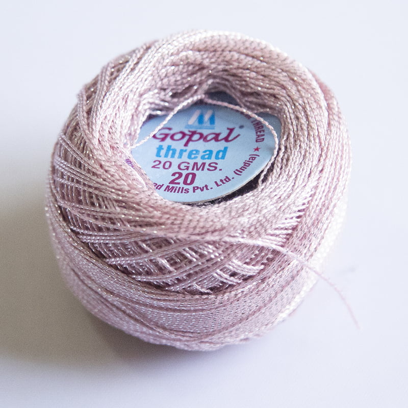 Gopal Mercer Metallic  No.20 -1050 Gopal Mercer Metallic  No.20 -1050