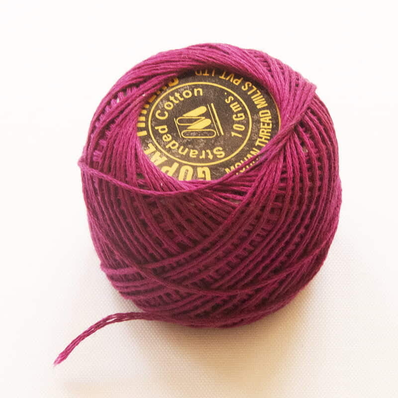 Gopal Embroidery Thread 108 10 gm Gopal Embroidery Thread 108 10 gm
