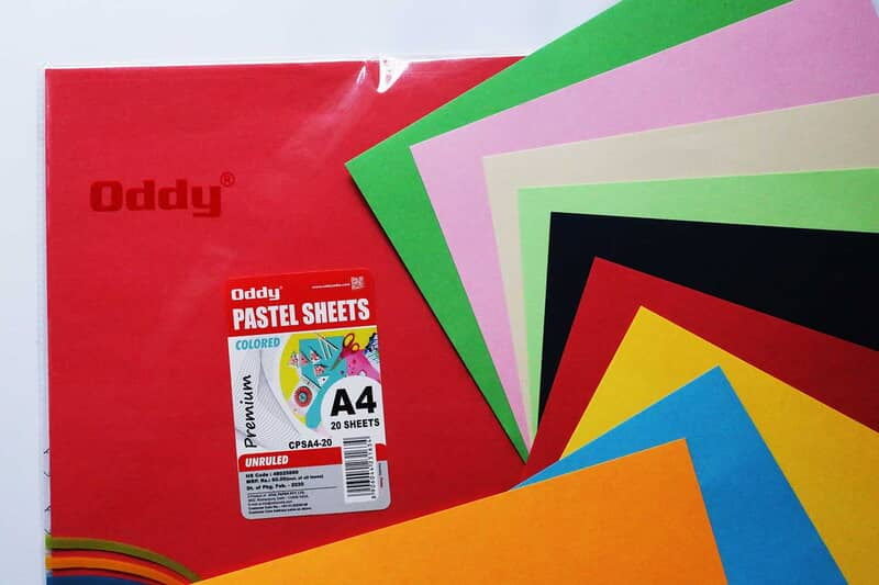 Oddy Craft Paper Pastel A4