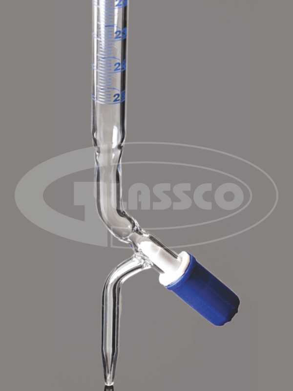 Burette, with Boroflow stopcock, Class B GLASSCO