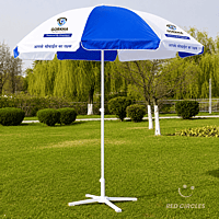 UMBRELLA WITH PROMO TABLE
