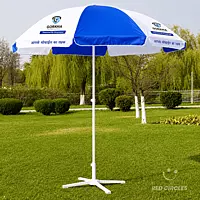 UMBRELLA WITH PROMO TABLE