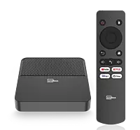 H618 Voice Enabled Android TV Box | 4GB RAM + 64GB Storage | 4K HDR | Dual-Band Wi-Fi | Bluetooth | Android 14