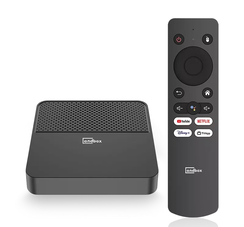 H618 Voice Enabled Android TV Box | 4GB RAM + 64GB Storage | 4K HDR | Dual-Band Wi-Fi | Bluetooth | Android 14