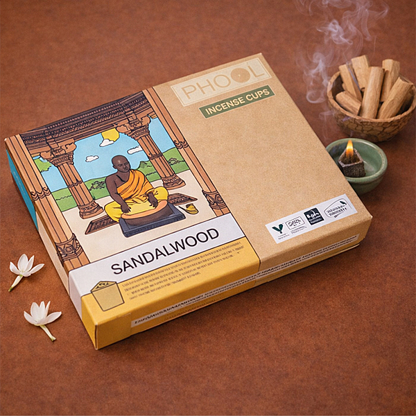 Sandalwood Havan Cups