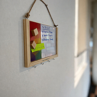 Wooden Memo Pad Holder