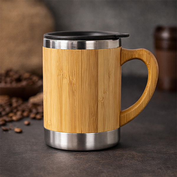 wooden finish Coffee Mug