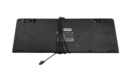 Refurbished HP Ku-0316 Usb Wired Keyboard 104 Keys Black And Silver Refurbished HP Ku-0316 Usb Wired Keyboard 104 Keys Black And Silver