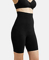 Jockey High Waist Cotton Rich Elastane Stretch Seamfree Shorts Shapewear with Breathable Inner Thigh Panel SH08