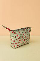 Plush Pouch - Medicine and Essentials Organiser - Cherry Blossom