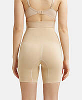Jockey High Waist Cotton Rich Elastane Stretch Seamfree Shorts Shapewear with Breathable Inner Thigh Panel SH08