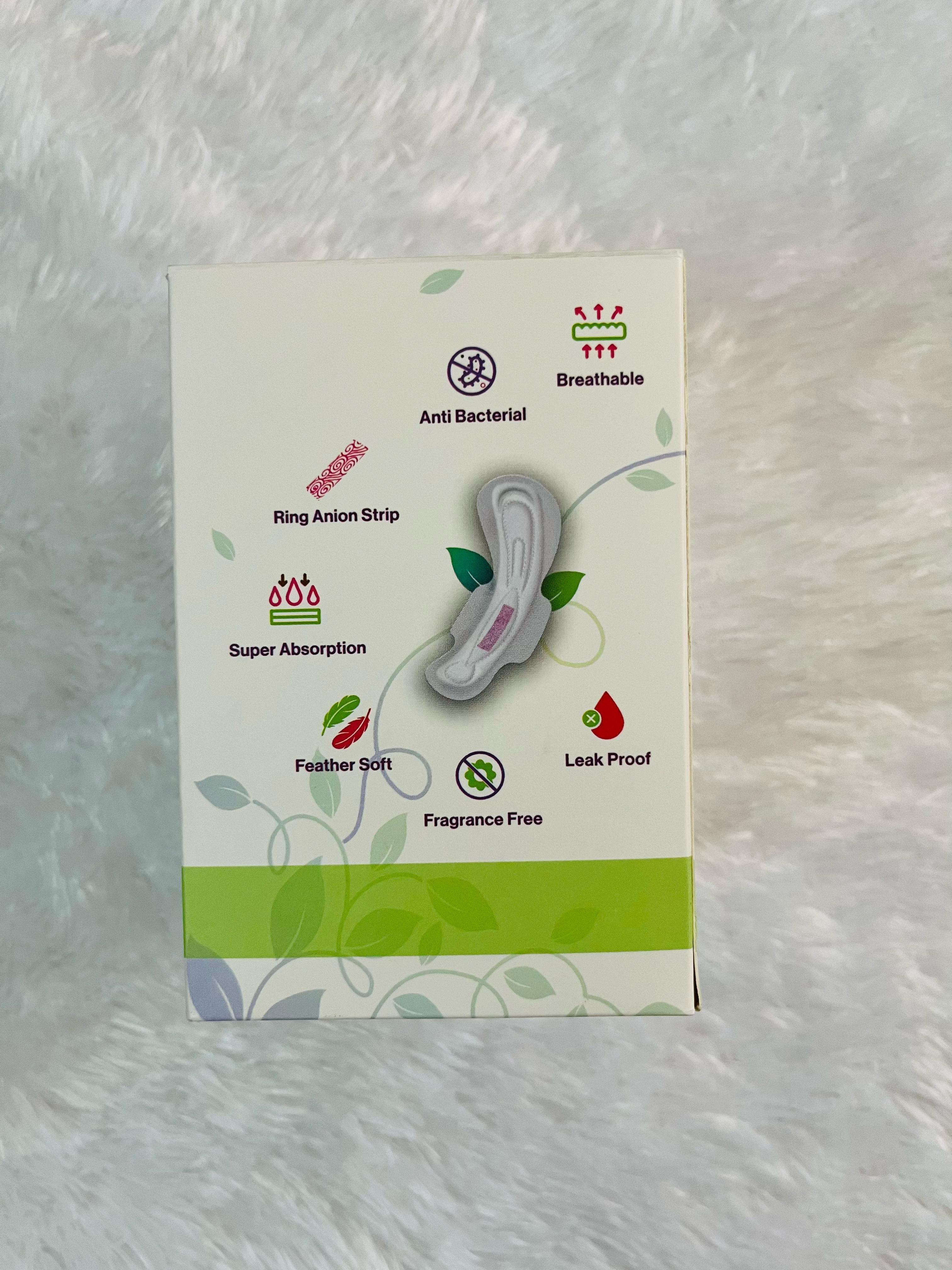 Bhumi Naturals Anion Sanitary Pads - L/ XL/ XXL/ XXXL (8 Pads pack)