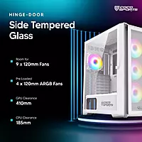 Coconut Rampage 5000D Stylish & Spacious Gaming Tower