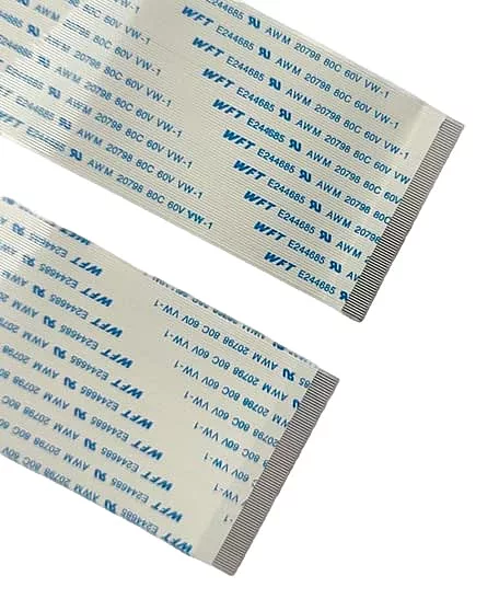 60 Pin 0.5mm Pitch 300mm Same Side Connection FFC Ribbon Flexible Flat Cable
