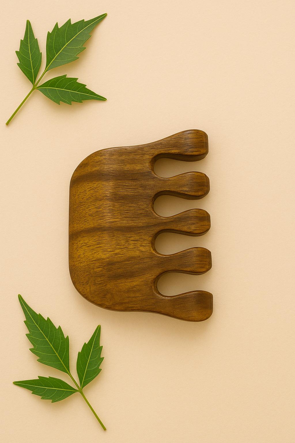 Neem Wooden Scalp Massager