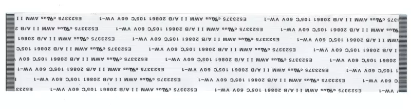 60 Pin 0.5mm Pitch 150mm Length FFC Cable - Same Direction- Type A
