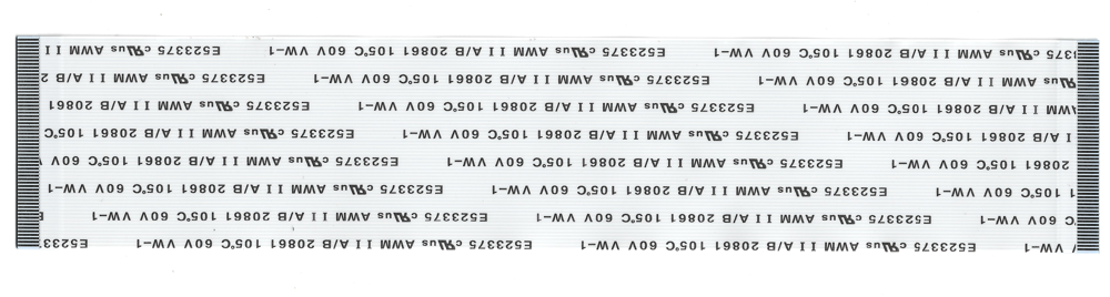 50 Pin 0.5mm Pitch 150mm Length FFC Cable - Same Direction-Type A