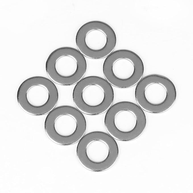 M16 - SS Flat Washer (10 Nos)