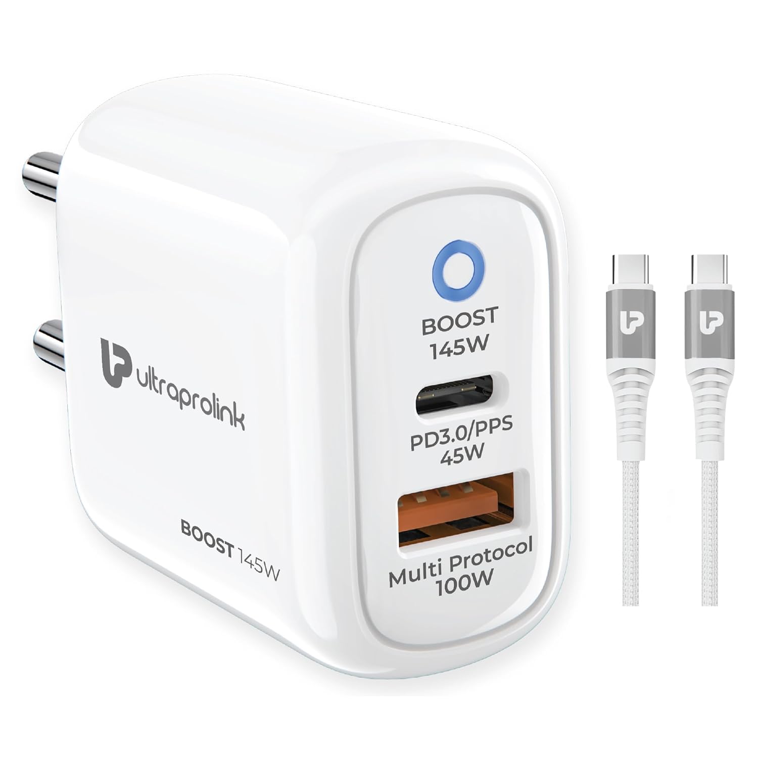 Ultraprolink UM1134C Boost 145 Multi Protocol Charger with Cable