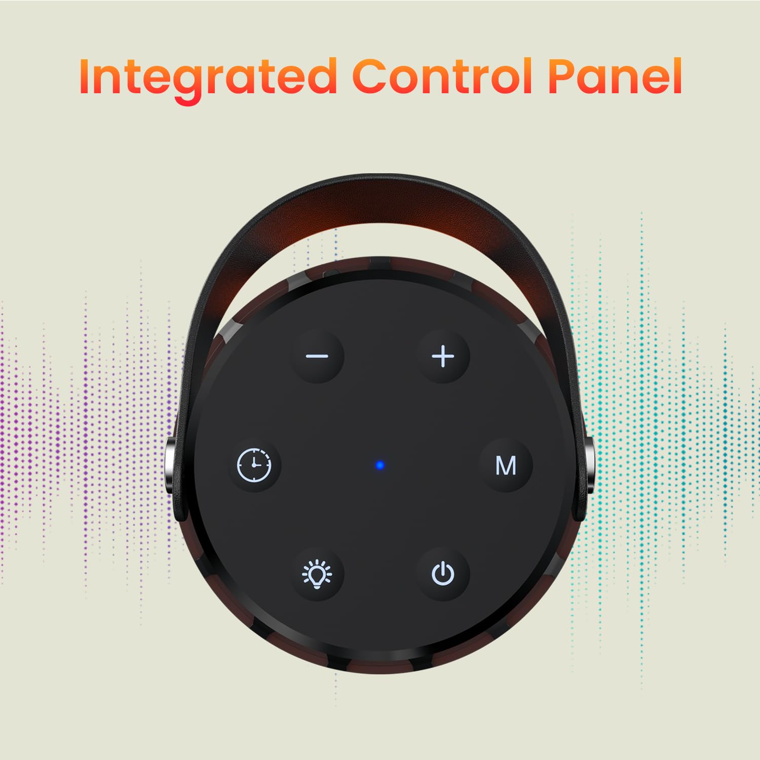 Portronics Dash 6 – 15W Portable Speaker | Flame Lamp Design, TWS Connectivity & Immersive Sound for Parties & Gatherings