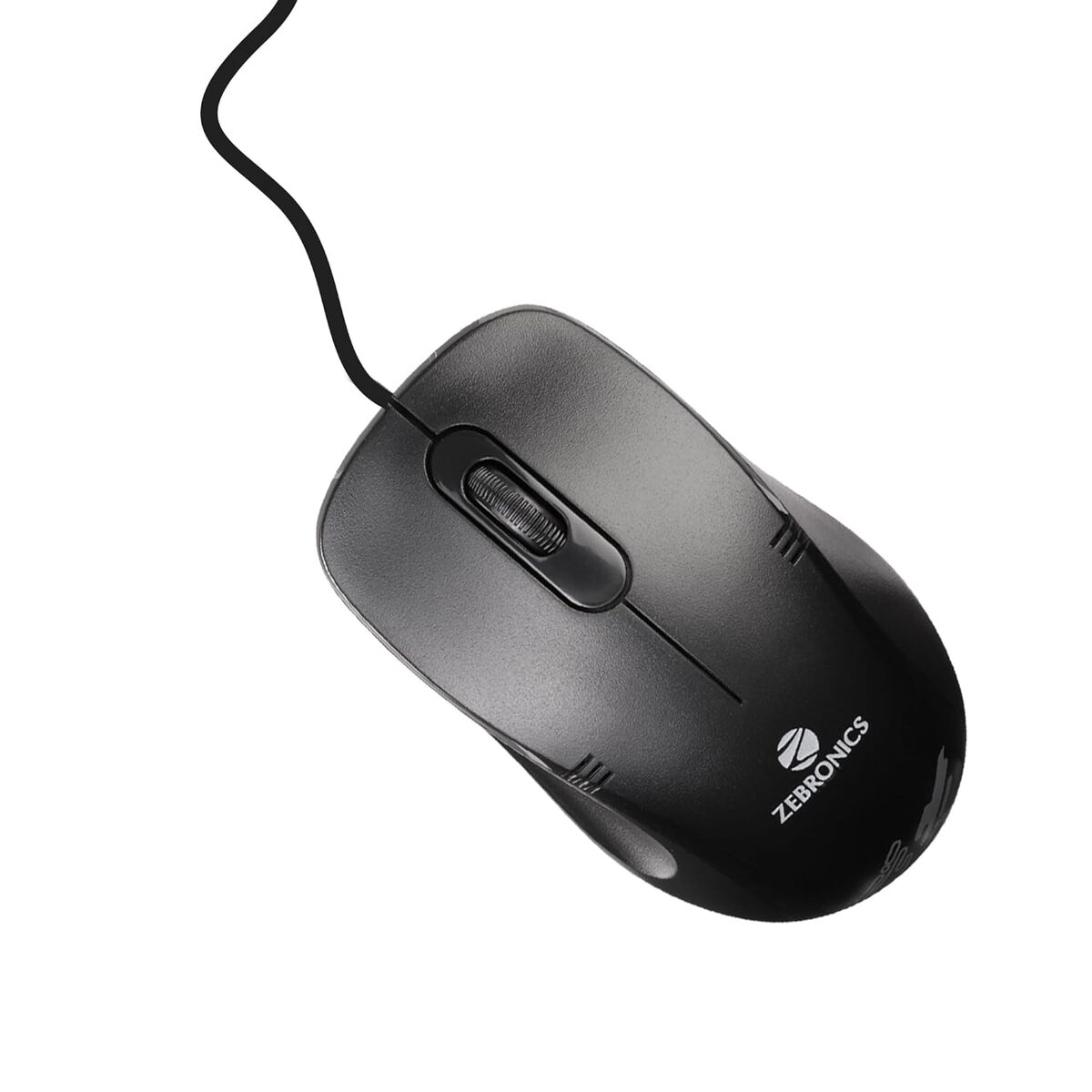 Zebronics Zeb-Power Plus USB Optical Mouse features a sleek design, ergonomic shape, and high precision optical sensor. Ideal for everyday use, it offers smooth tracking and comfortable handling.