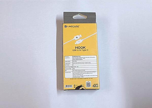 Lapcare Hook LTC‑603 USB Cable – Fast Charging & High-Speed Data Sync
