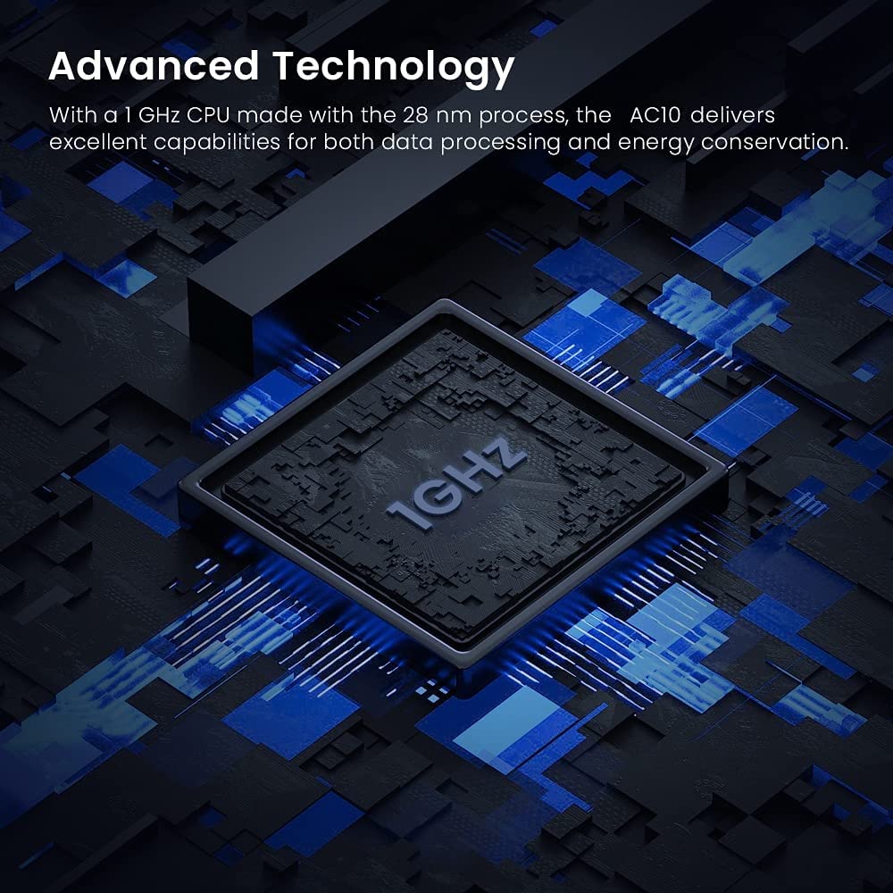 Tenda AC10 AC1200 Wireless Smart Dual-Band Gigabit WiFi Router, MU-MIMO, 4 Gigabit Ports, 867Mbps/5 GHz+ 300Mbps /2.4GHz, (Black, Not a Modem) Tenda AC10 AC1200 Wireless Smart Dual-Band Gigabit WiFi Router, MU-MIMO, 4 Gigabit Ports, 867Mbps/5 GHz+ 300Mbps /2.4GHz, (Black, Not a Modem)