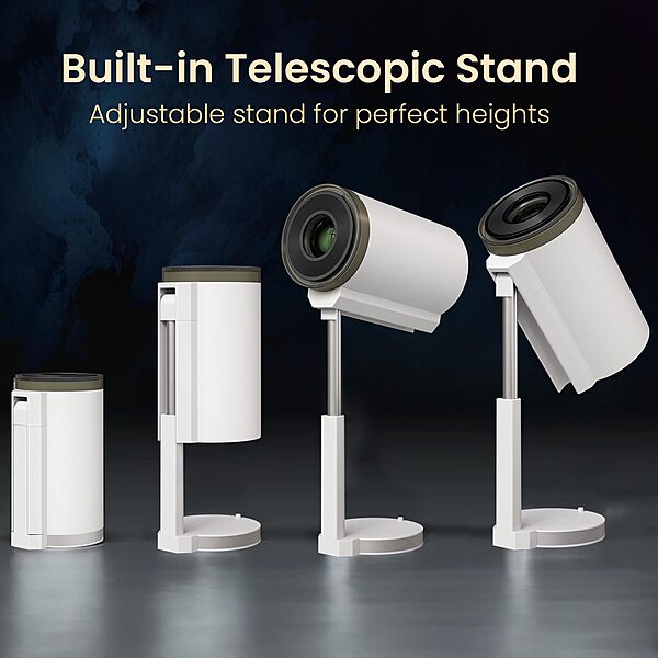 Portronics Beem 520 Projector – 1080p Full HD, 2200 Lumens, Compact Design | HDMI/USB Connectivity | Ideal for Home Theater, Movies & Presentations