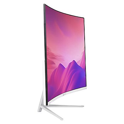 Zebronics AC32FHD 32" Curved FHD Monitor – 75Hz delivers stunning visuals, sleek design, ideal for gaming, vibrant colors, smooth performance.