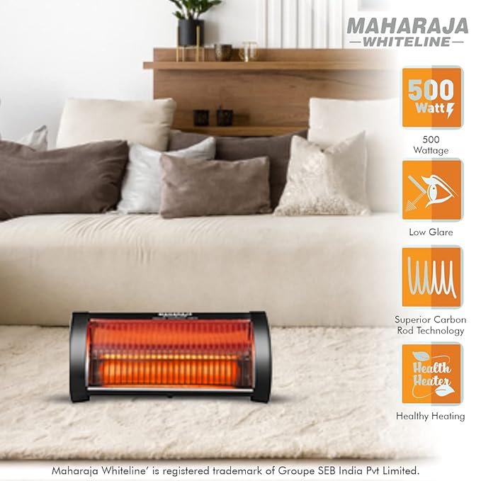 Maharaja White line Nano Carbon Room Heater