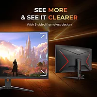 AOC C32G2E 32 Inch Curved Gaming Monitor – 165Hz | 1ms | FreeSync Premium | FHD | 3 Years Warranty