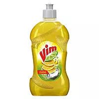 Vim Dishwash Liquid Gel Lemon, 500 ml Bottle