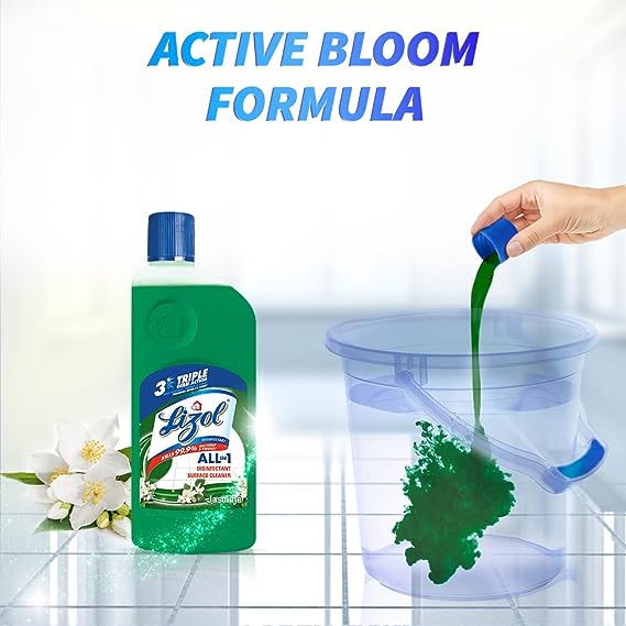 Lizol Disinfectant Surface & Floor Cleaner Liquid,l - 500ml |