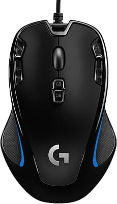 Logitech G300s Ambidextrous design/ Programmable Lighting/ Frictionless Base,upto 2500 DPI Wired Optical Gaming Mouse Logitech G300s Ambidextrous design/ Programmable Lighting/ Frictionless Base,upto 2500 DPI Wired Optical Gaming Mouse