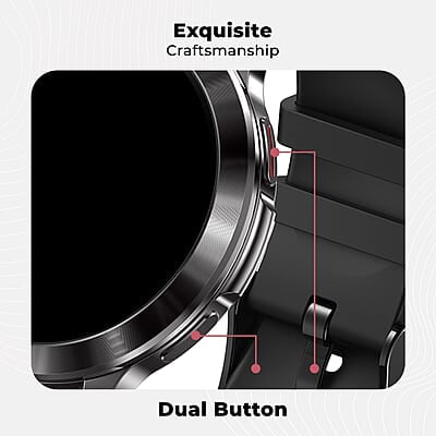 FireBoltt Mystic 1.3" AMOLED Display Smartwatch Black FireBoltt Mystic 1.3" AMOLED Display Smartwatch Black