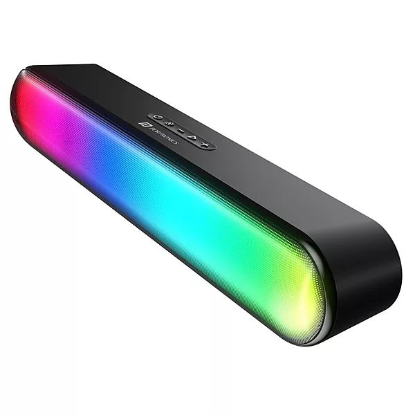 Portronics Decibel 23 16W Bluetooth Soundbar – Built-in Mic, Powerful Audio | Perfect for Music, Calls & Home Entertainment | Compact & Stylish Design