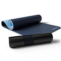 Lifelong Dual Color TPE Material Yoga Mat for Women & Men 6mm Anti-Slip Yoga Mat for Gym Workout Exercise Mat