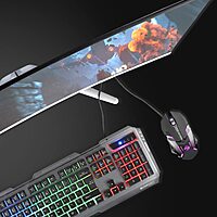 Zebronics Transformer One Keyboard & Mouse Combo offers a sleek design with multimedia keys, adjustable DPI, and ergonomic comfort. Perfect for gamers and professionals alike, enhancing productivity.